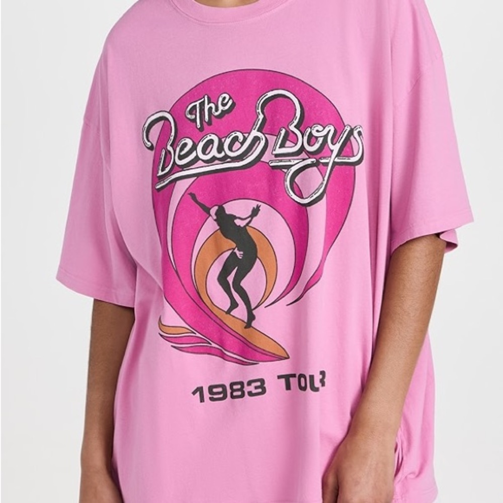 Daydreamer Beach Boys 1983 Tour OS Graphic Tee